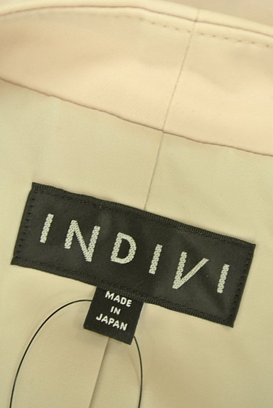 INDIVI（インディヴィ）の古着「ノーカラージャケット（ジャケット）」大画像６へ