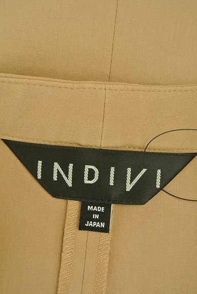 INDIVI（インディヴィ）の古着「ノーカラーテーラードジャケット（ジャケット）」大画像６へ