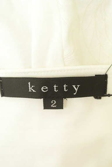 ketty（ケティ）の古着「刺繍レース裾Ｔシャツカットソー（カットソー・プルオーバー）」大画像６へ