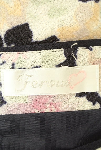 Feroux（フェルゥ）の古着「花柄フレアミニスカート（ミニスカート）」大画像６へ