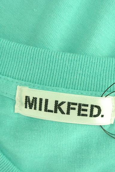 MILKFED.（ミルク フェド）の古着「ワンポイントロゴ刺繍Tシャツ（Ｔシャツ）」大画像６へ