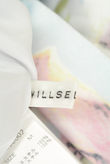 WILLSELECTION（ウィルセレクション）の古着「前リボンパステル花柄フレアスカート（スカート）」大画像６へ