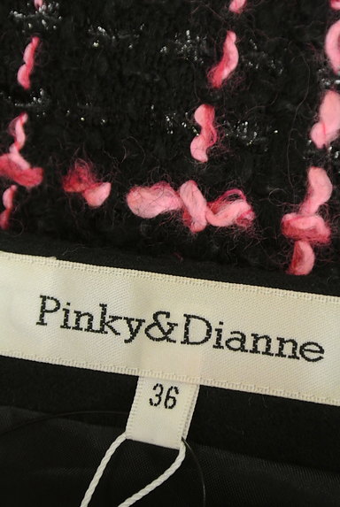 Pinky＆Dianne（ピンキー＆ダイアン）の古着「ラメチェック起毛マーメードスカート（スカート）」大画像６へ