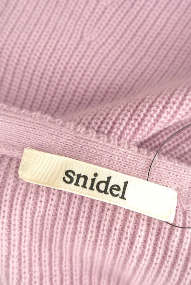 Snidel（スナイデル）の古着「ウエストリボンVネックニット（ニット）」大画像６へ