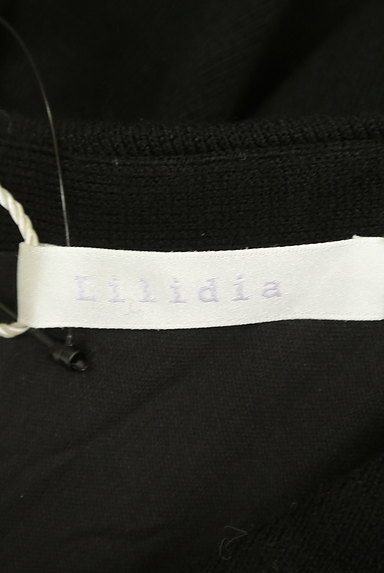 Lilidia（リリディア）の古着「裾レースロングニットワンピース（ワンピース・チュニック）」大画像６へ