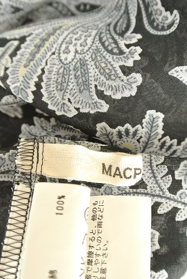 MACPHEE（マカフィー）の古着「エスニック柄シアーブラウス（カットソー・プルオーバー）」大画像６へ