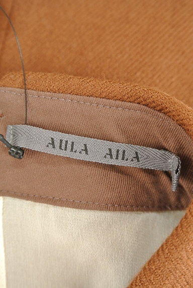 AULA AILA（アウラアイラ）の古着「膝丈レイヤード風襟付きワンピース（ワンピース・チュニック）」大画像６へ