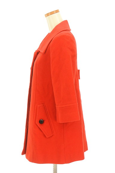 Rouge vif La cle（ルージュヴィフラクレ）の古着「襟付きＡラインロングコート（コート）」大画像３へ