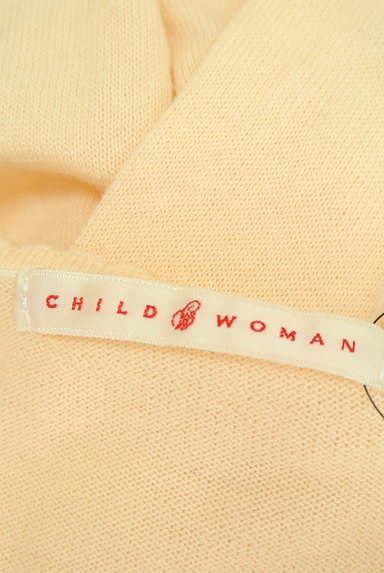 CHILD WOMAN（チャイルドウーマン）の古着「レトロ花柄スカラップカーディガン（カーディガン・ボレロ）」大画像６へ