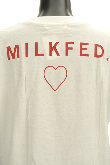 MILKFED.（ミルク フェド）の古着「ロゴ＆ハートロングＴシャツ（Ｔシャツ）」大画像５へ