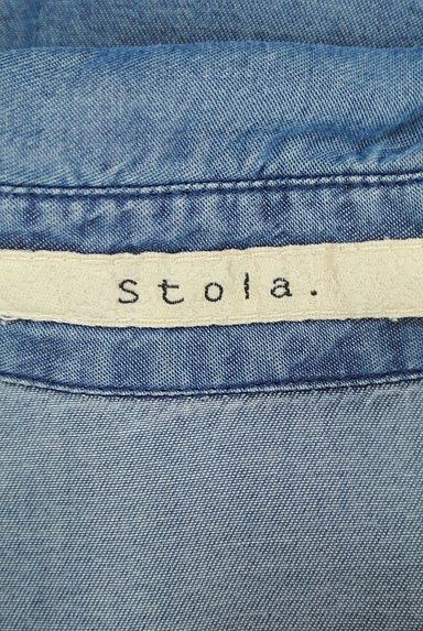 Stola.（ストラ）の古着「シンプルダンガリーシャツ（カジュアルシャツ）」大画像６へ