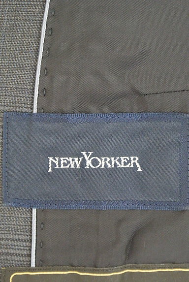 NEW YORKER（ニューヨーカー）の古着「チェック柄ベーシックジャケット（ジャケット）」大画像６へ