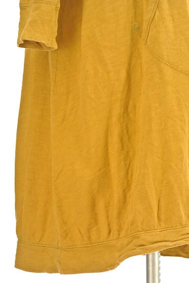 CUBE SUGAR（キューブシュガー）の古着「フロッキーロゴ膝丈Ｔシャツワンピ（ワンピース・チュニック）」大画像５へ