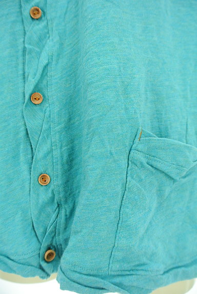 CUBE SUGAR（キューブシュガー）の古着「五分袖コットンカーディガン（カーディガン・ボレロ）」大画像５へ