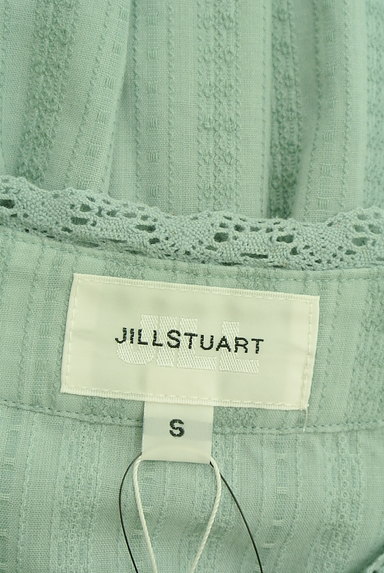 JILL by JILLSTUART（ジルバイジルスチュアート）の古着「レース風ロングブラウスワンピース（ワンピース・チュニック）」大画像６へ