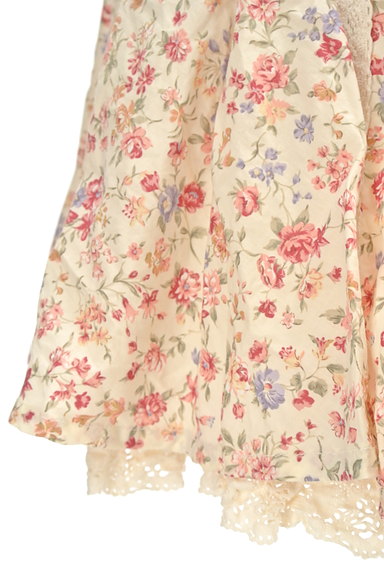 LIZ LISA（リズリサ）の古着「小花柄リボンベルトミニスカート（ミニスカート）」大画像５へ