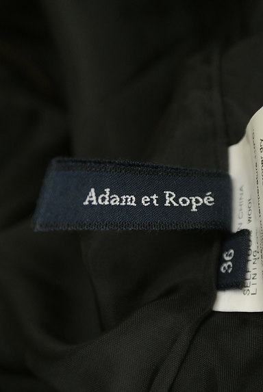 Adam et Rope（アダムエロペ）の古着「シンプルタックミニスカート（ミニスカート）」大画像６へ
