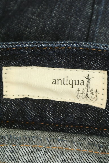 antiqua（アンティカ）の古着「インディゴストレートジーンズ（デニムパンツ）」大画像６へ