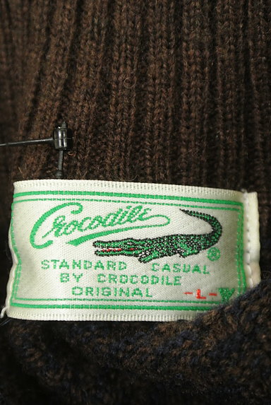 Crocodile（クロコダイル）の古着「ハイネックバイカラーニット（ニット）」大画像６へ