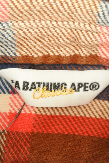 A BATHING APE（アベイシングエイプ）シャツ買取実績のブランドタグ画像