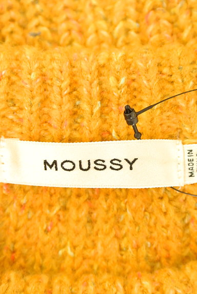 MOUSSY（マウジー）の古着「ミックス糸ワイドリブニット（ニット）」大画像６へ