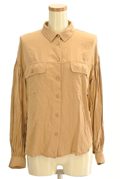 SLY（スライ）の古着「ボリューム袖微光沢シャツ（カジュアルシャツ）」大画像１へ