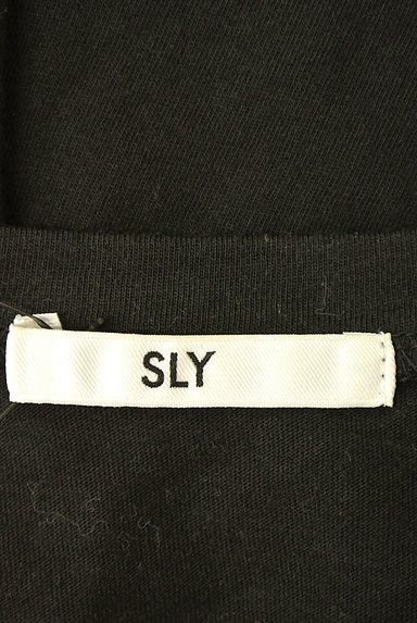 SLY（スライ）の古着「チェック異素材半袖カットソー（Ｔシャツ）」大画像６へ