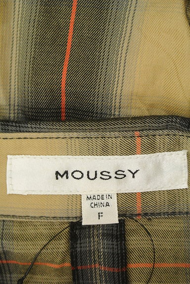MOUSSY（マウジー）の古着「ドロップショルダーチェック柄シャツ（カジュアルシャツ）」大画像６へ