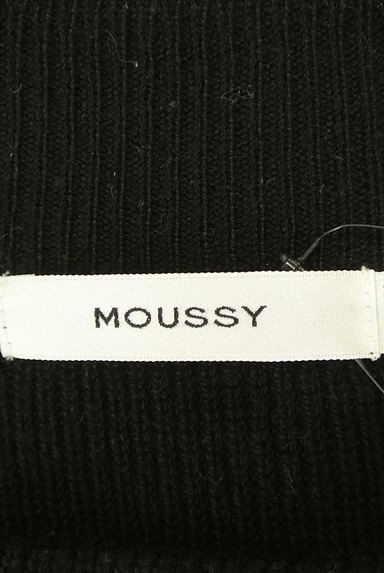 MOUSSY（マウジー）の古着「ボートネックシンプルニット（ニット）」大画像６へ