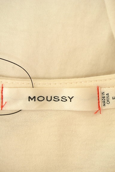 MOUSSY（マウジー）の古着「シンプルドロップショルダーＴシャツ（Ｔシャツ）」大画像６へ