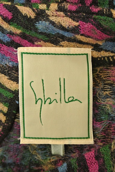 Sybilla（シビラ）の古着「ハイネックカラフルウールニット（ニット）」大画像６へ