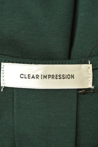 CLEAR IMPRESSION（クリアインプレッション）の古着「Ｖネックフレンチスリーブカットソー（カットソー・プルオーバー）」大画像６へ
