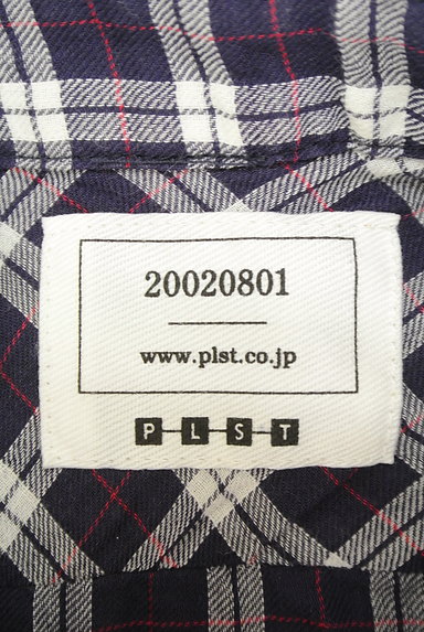 PLST（プラステ）の古着「チェック柄コットンシャツ（カジュアルシャツ）」大画像６へ