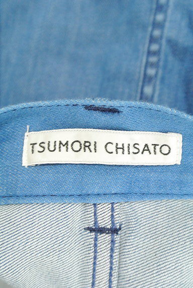 TSUMORI CHISATO（ツモリチサト）の古着「サイドポケット膝丈デニムスカート（スカート）」大画像６へ