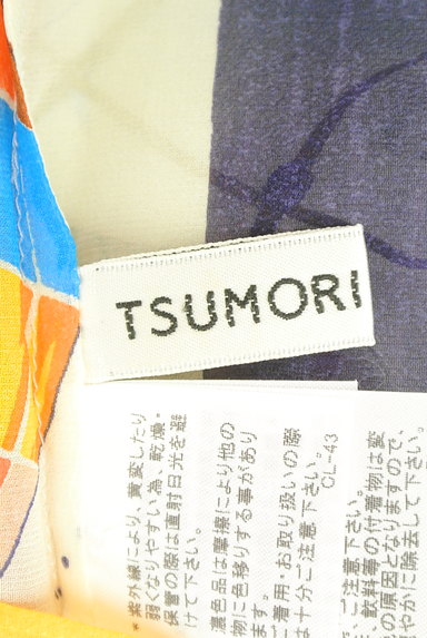 TSUMORI CHISATO（ツモリチサト）の古着「総柄シルクシフォンカットソー（カットソー・プルオーバー）」大画像６へ