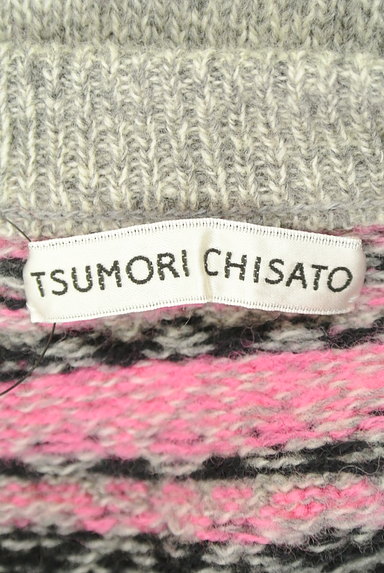 TSUMORI CHISATO（ツモリチサト）の古着「ポップノルディック柄ニット（ニット）」大画像６へ