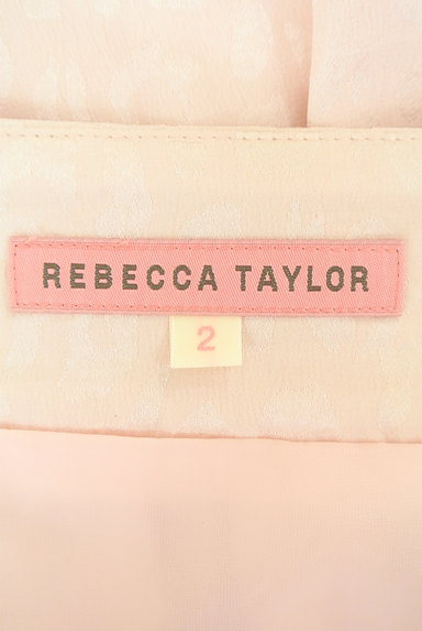 REBECCA TAYLOR（レベッカテイラー）の古着「ピンクレオパード柄フリルミニスカート（ミニスカート）」大画像６へ