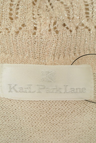 KarL Park Lane（カールパークレーン）の古着「透かし編みラメボレロ（カーディガン・ボレロ）」大画像６へ