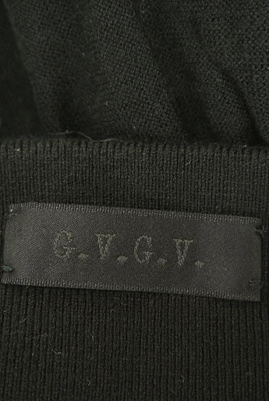 G.V.G.V.（ジーブイジーブイ）の古着「ペプラムフリルベアトップニット（キャミソール・タンクトップ）」大画像６へ