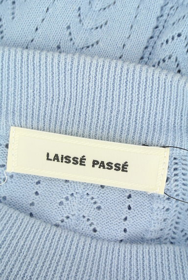 LAISSE PASSE（レッセパッセ）の古着「フリル袖かぎ針編みニット（ニット）」大画像６へ