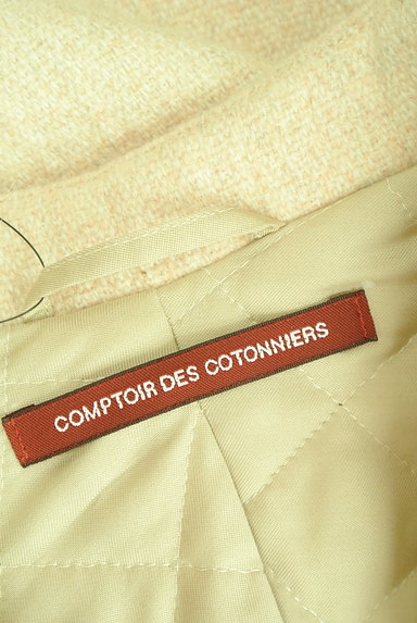 Comptoir des Cotonniers（コントワーデコトニエ）の古着「ノーカラーVネックロングコート（コート）」大画像６へ