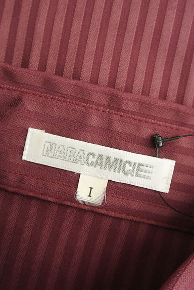 NARA CAMICIE（ナラカミーチェ）の古着「美シルエットフロントギャザーシャツ（カジュアルシャツ）」大画像６へ