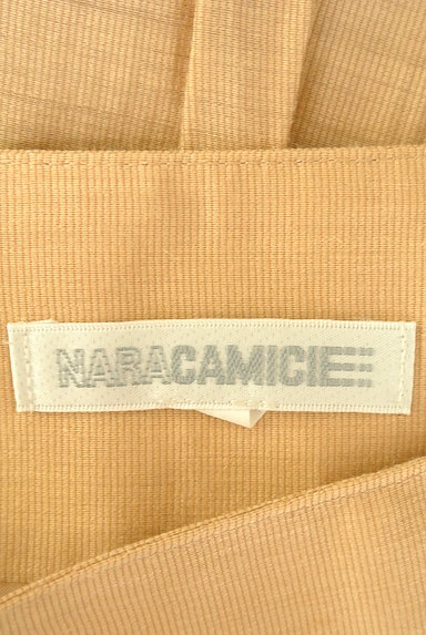 NARA CAMICIE（ナラカミーチェ）の古着「ベルト付微光沢フレアスカート（スカート）」大画像６へ