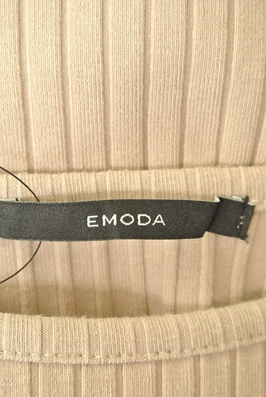 EMODA（エモダ）の古着「コンパクトリブカットソー（カットソー・プルオーバー）」大画像６へ