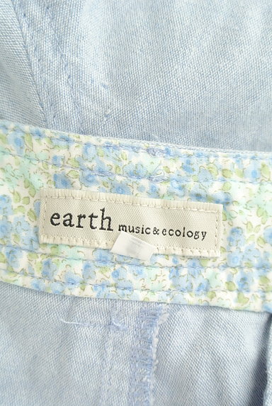 earth music&ecology（アースミュージック＆エコロジー）の古着「ロールアップコットンショートパンツ（ショートパンツ・ハーフパンツ）」大画像６へ
