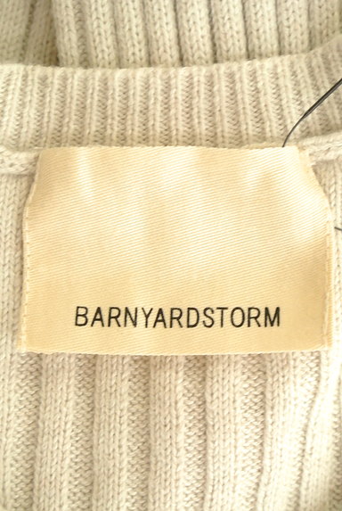 BARNYARDSTORM（バンヤードストーム）の古着「Vネックリブニット（ニット）」大画像６へ