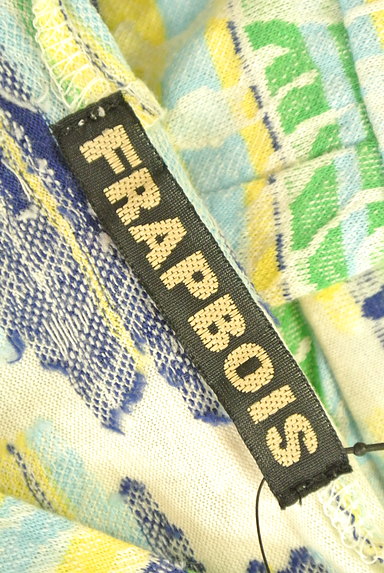 FRAPBOIS（フラボア）の古着「七分袖ジップアップカーディガン（スウェット・パーカー）」大画像６へ