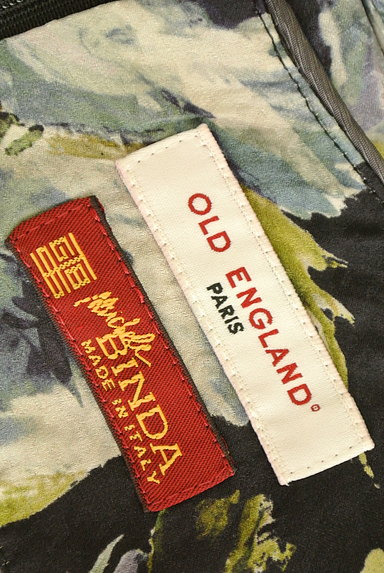 OLD ENGLAND（オールドイングランド）の古着「微光沢花柄ワンピース（ワンピース・チュニック）」大画像６へ
