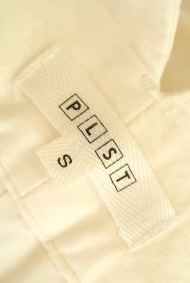 PLST（プラステ）の古着「ホワイトリネンワイドパンツ（パンツ）」大画像６へ