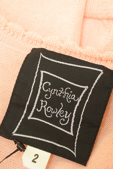 Cynthia Rowley（シンシアローリー）の古着「シフォン花刺繍七分袖カーディガン（カーディガン・ボレロ）」大画像６へ